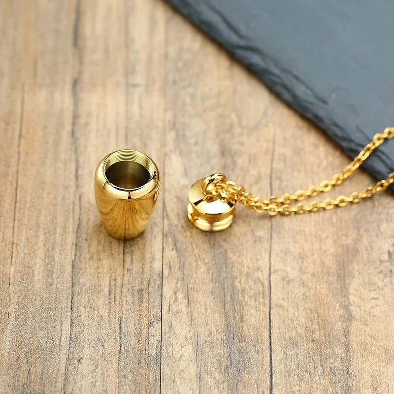 Ladies luxury Necklace Pendant for Ashes Cremation Jewelry for women