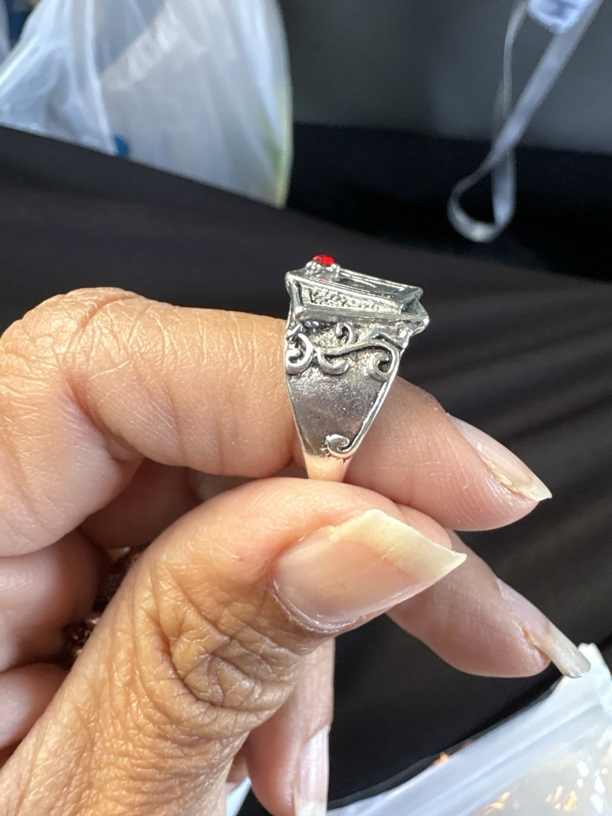 New Vintage Lucky Poker Rings For Women Men Playing Card