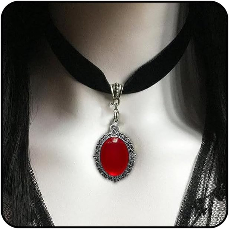 Velvet Choker Necklace for Women Black Lace Choker Layered Classic Black Choker