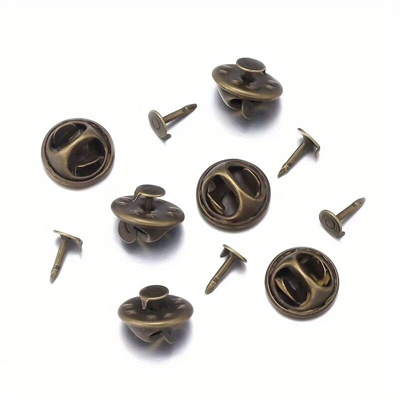 50Pcs Butterfly Buckles Brooch DIY Accessories Button DIY Jewelry Making