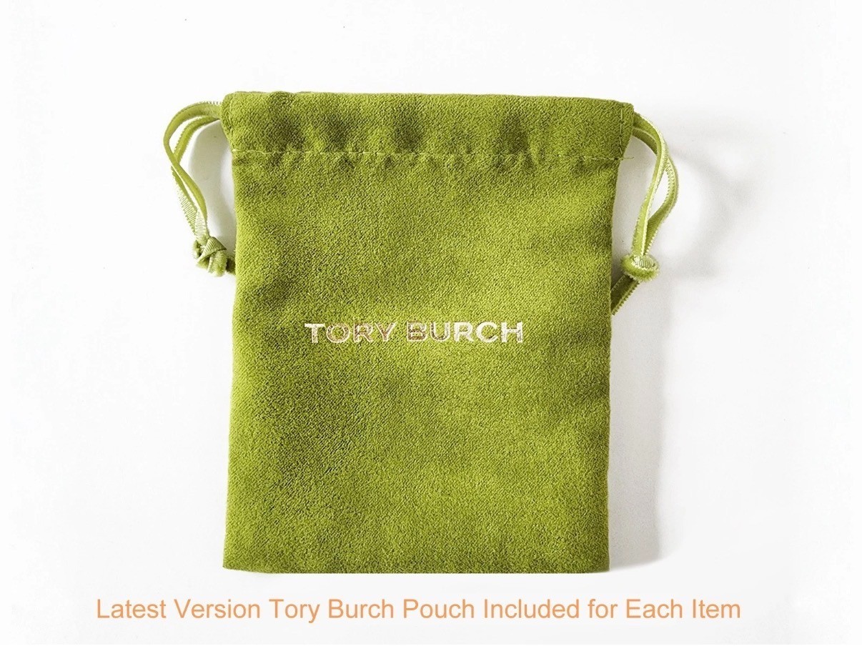 Tory Burch Small Logo Stud Gold NWT MSRP $75