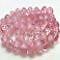 Sexy Sparkles 1 Strand, Light Pink Crackle Glass Round Beads 14mm Dia, 79cm (31