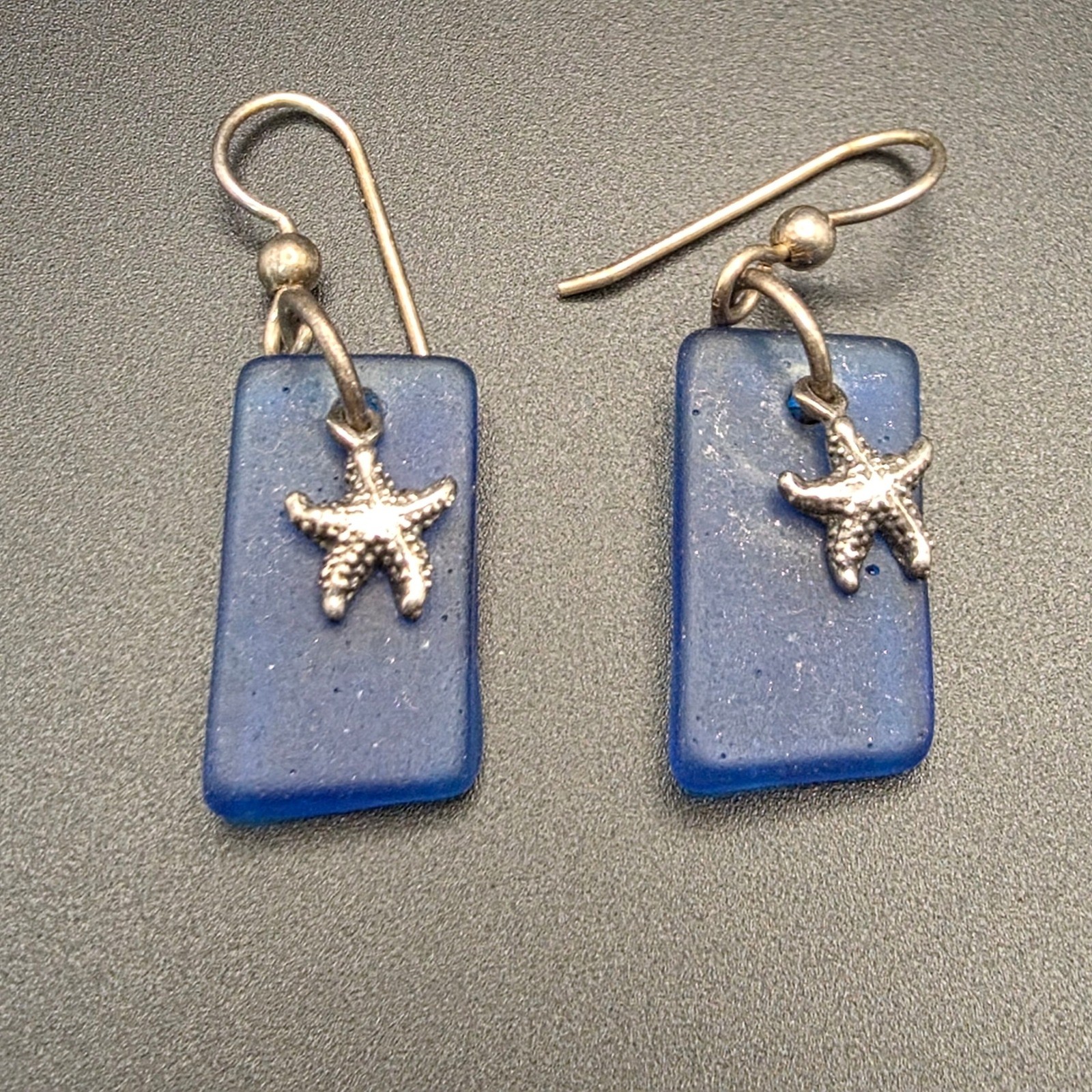 Ocean, Coastal Jewelry Lot Women Blue Silver Coastal Starfish, Shell, Manatee