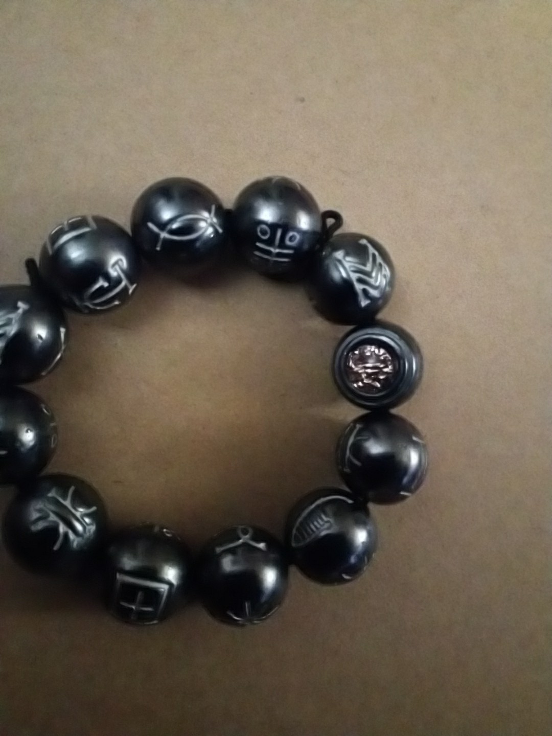 Marvel BLACK PANTHER LEGACY Kimoyo Bead Bracelet 6 to 7 inch x 18mm. OF