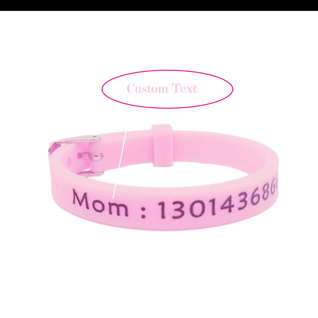 Custom Silicone Wristbands Motivation Events Gifts Personalize Rubber Bracelets