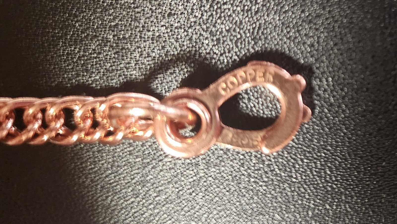 Solid Pure Copper Link Bracelet