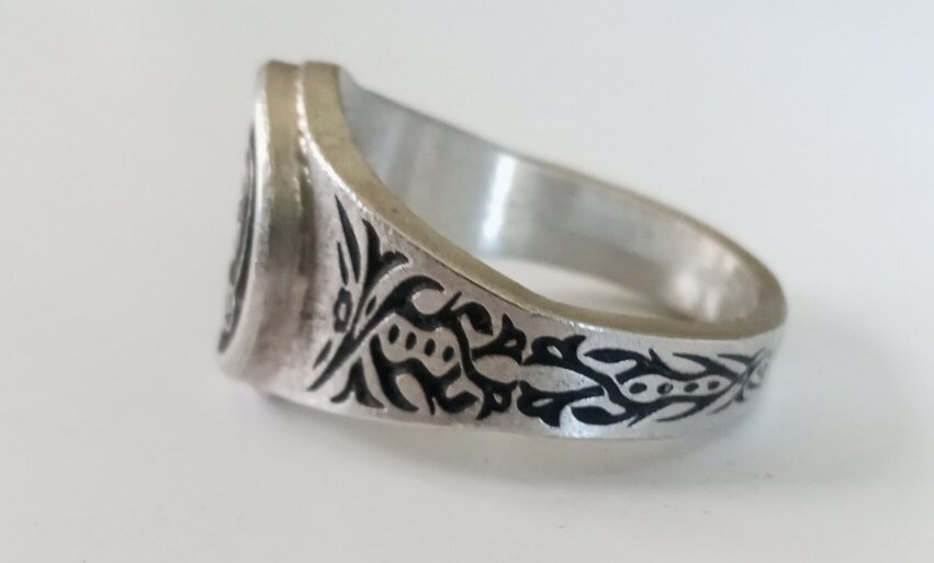 #69 Decarabia Sigil Ring King Solomon Goetia 72 Demons + Optional pendant