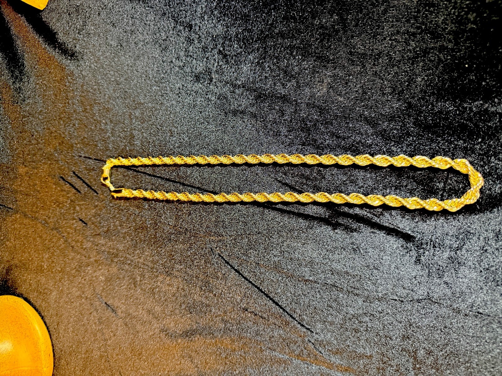 HEAVY! 14k Gold 24in 7MM Rope Chain