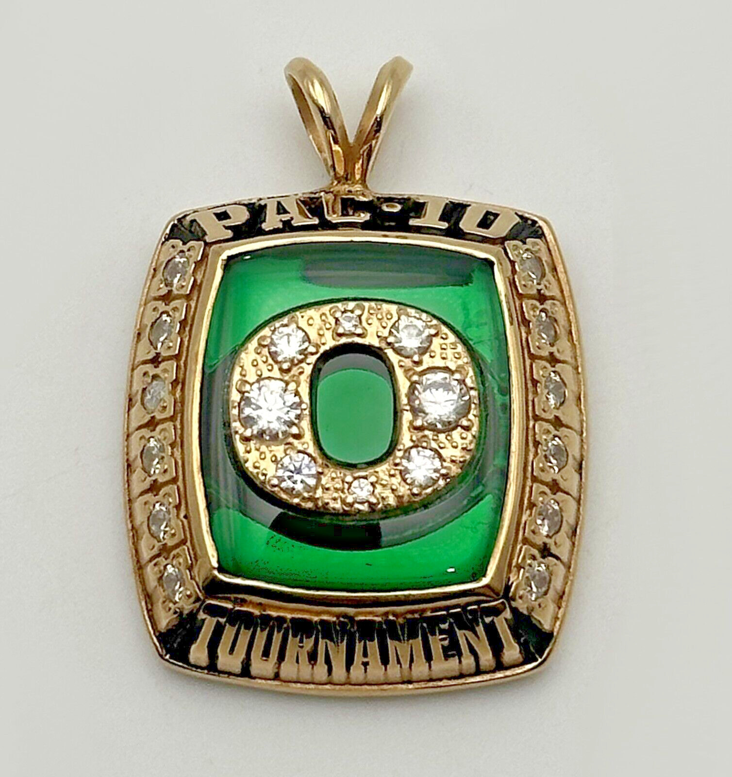 PAC-10 Tournament 10k Yellow Gold Jostens Pendant 12.5 grams