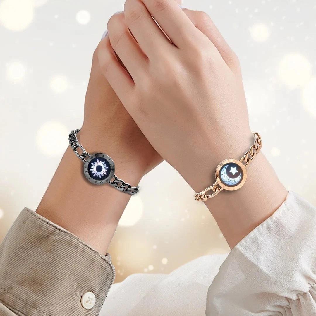 Totwoo Long Distance Relationship Bracelet for valentines Boyfriend’s Gift