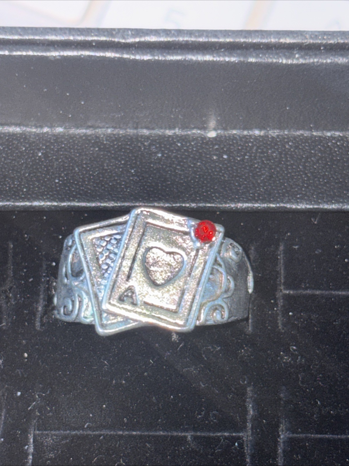 New Vintage Lucky Poker Rings For Women Men Playing Card