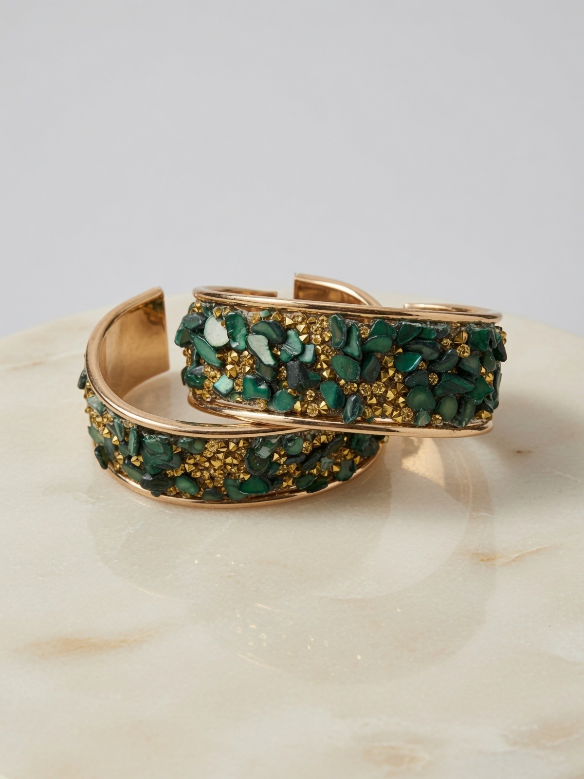 fashion bangle bracelets 9 pair sold together