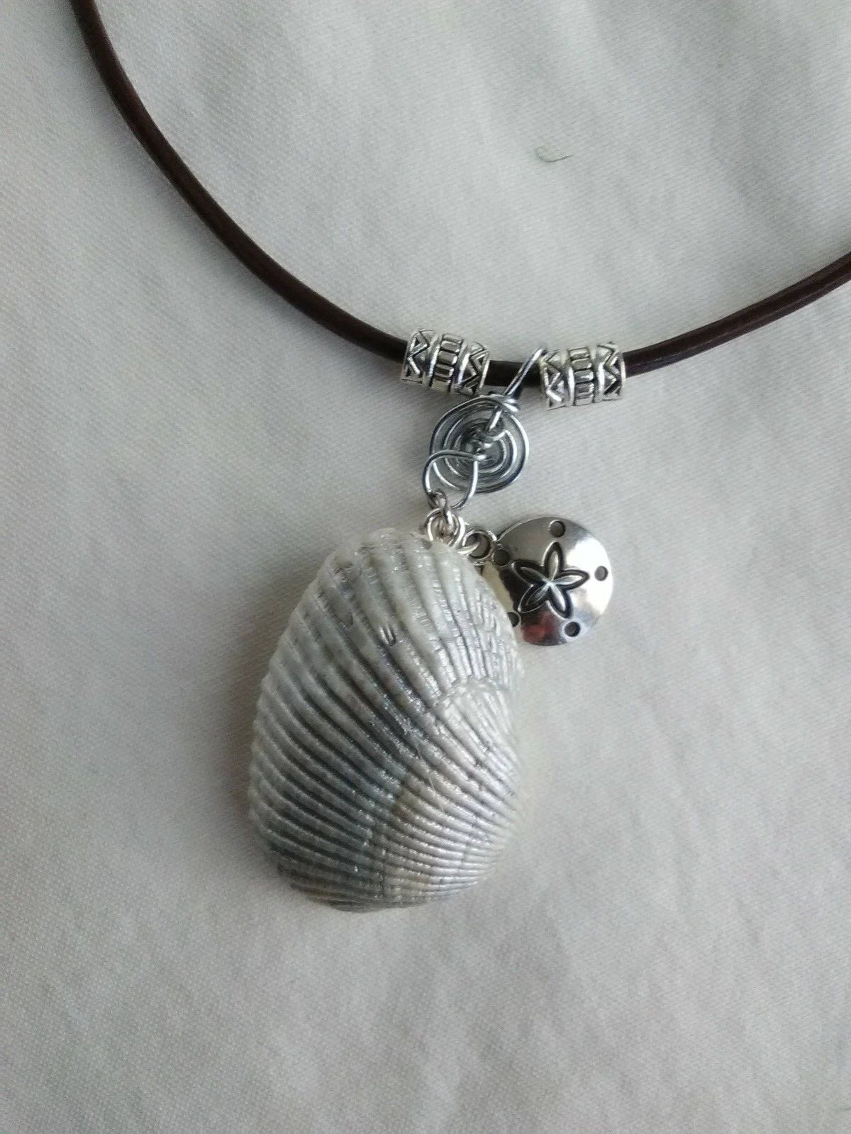 Seashell Surfer Mermaid Boho Necklace Boho 20″ USA Seller Gift New