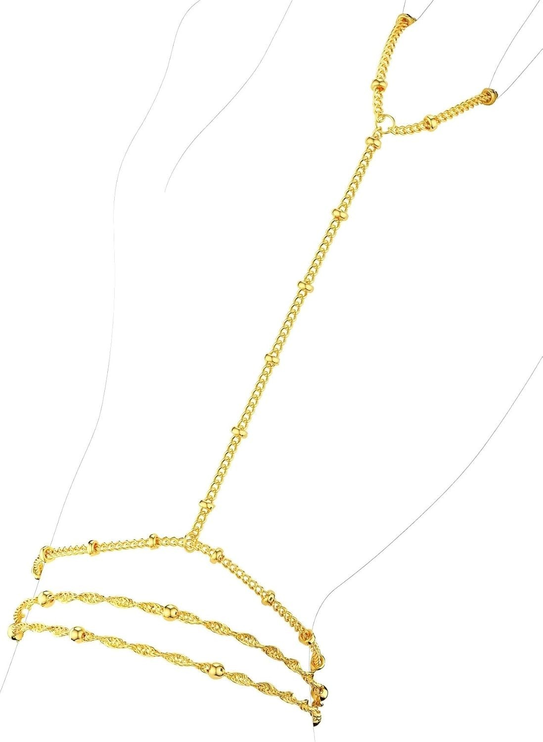 Tarnish-Free 14K Gold and Cubic Zirconia Bracelet Set for Everyday Elegance