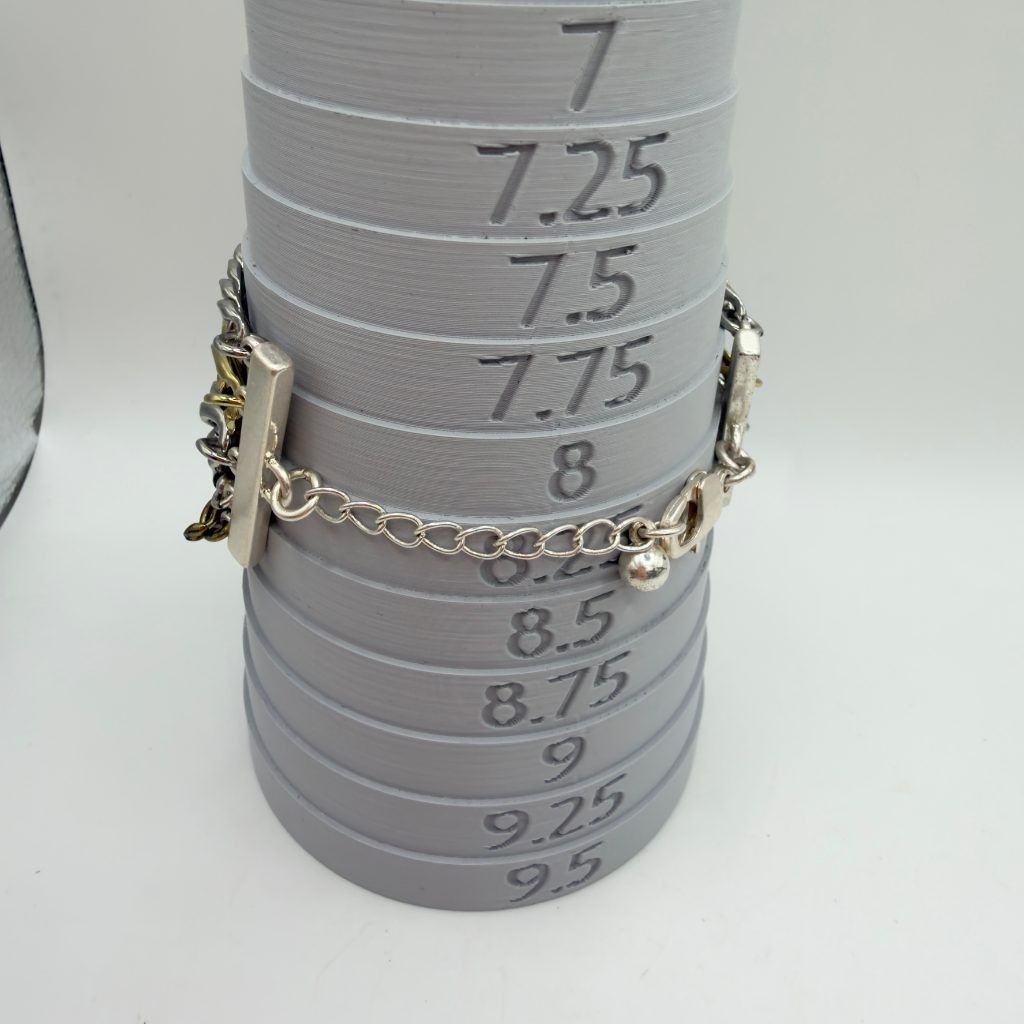 Jenny Bird Multi Chain Bracelet Adjustable 6.5-8.25 Bronze Silver Gold Tone