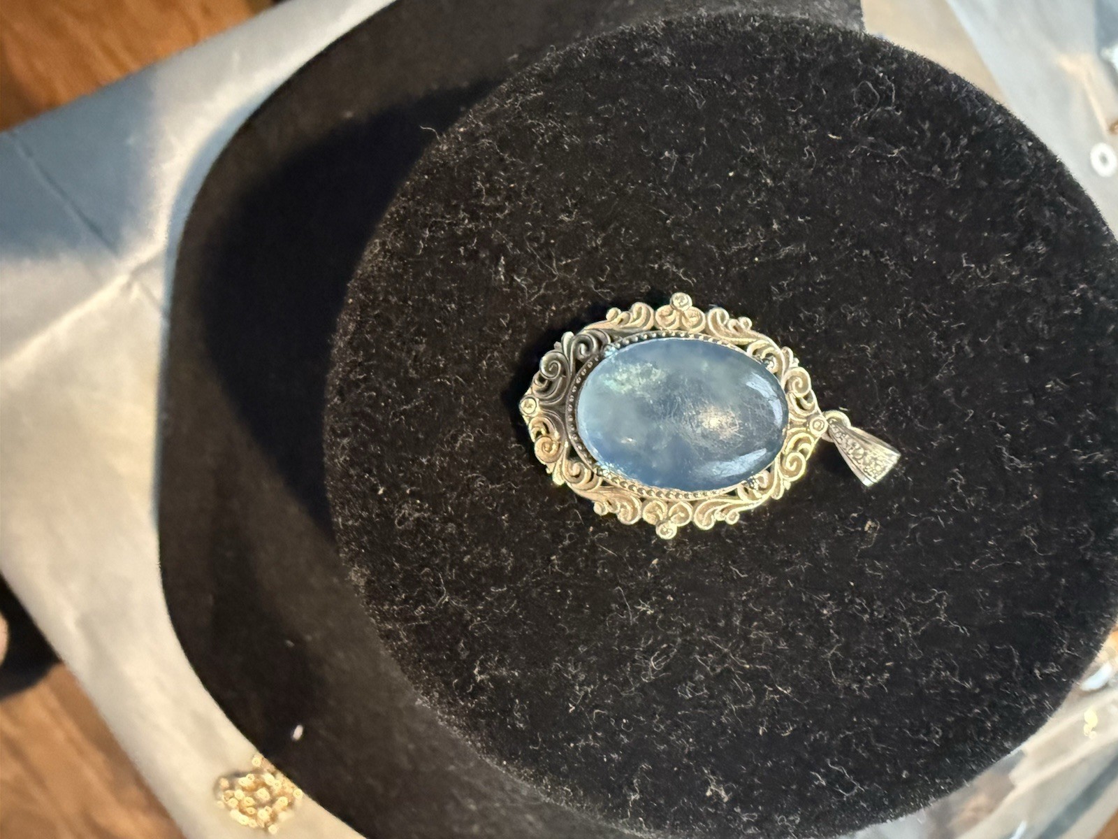 Aquamarine Charm