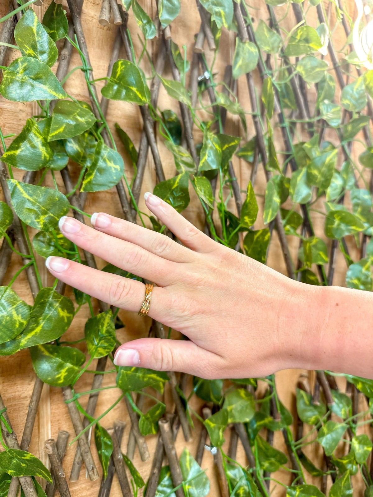 Simple Everyday Wear Adjustable Ring