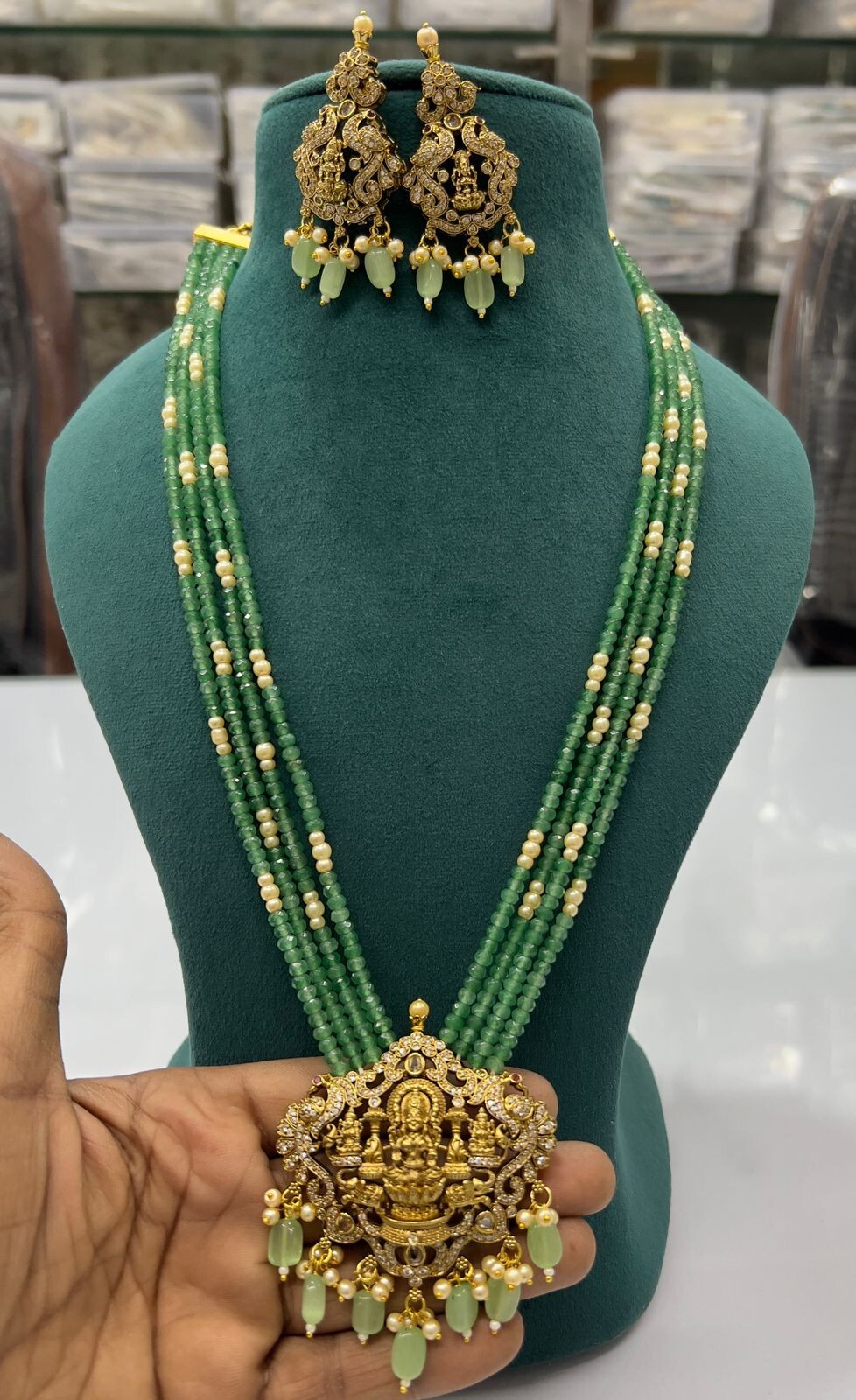 Necklace Fashion Latest Long Design Necklace Set For Women Traditional