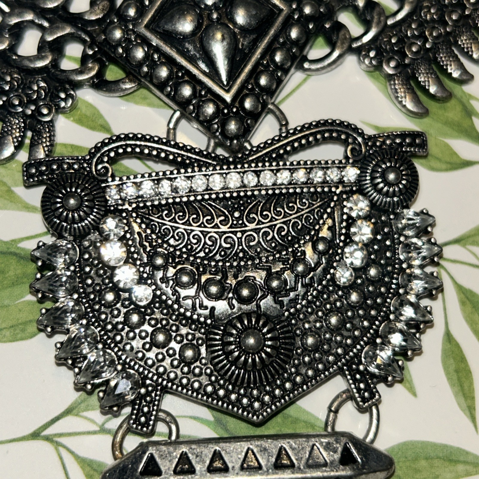 Boho Style Long Tassel Chunky Necklace