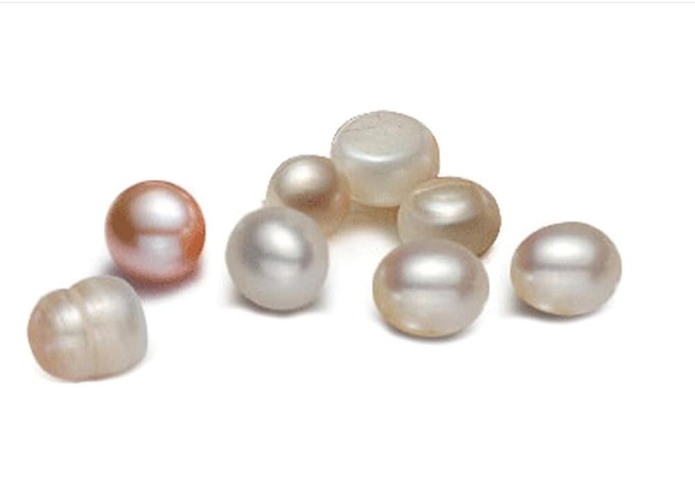 One Natural Freshwater Cultured Pearl Oyster with 5-7mm 25 Pearls Vacuum Pack