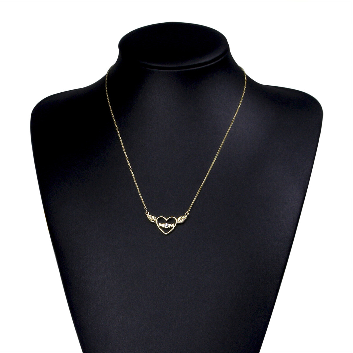 Mother’s Day Gift Love Heart Pendant Necklace Womens Heart Plastic Neckaces