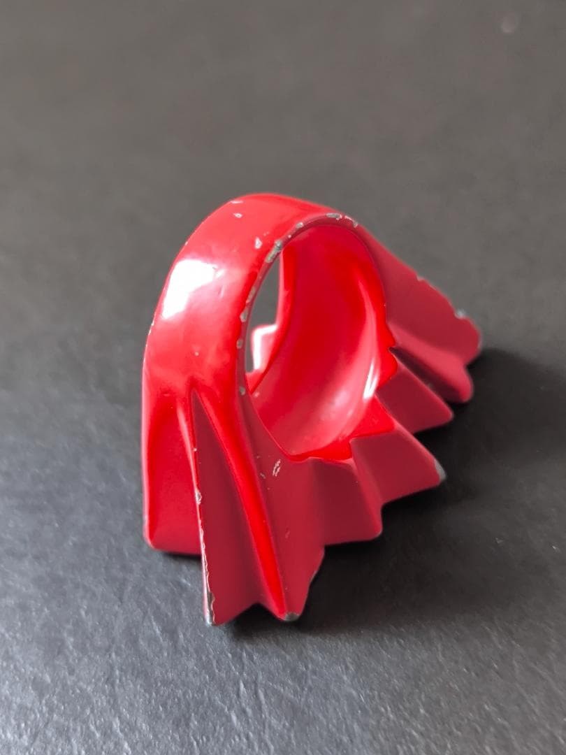 AMBUSH POW ring, red inner diameter 20mm used Japan