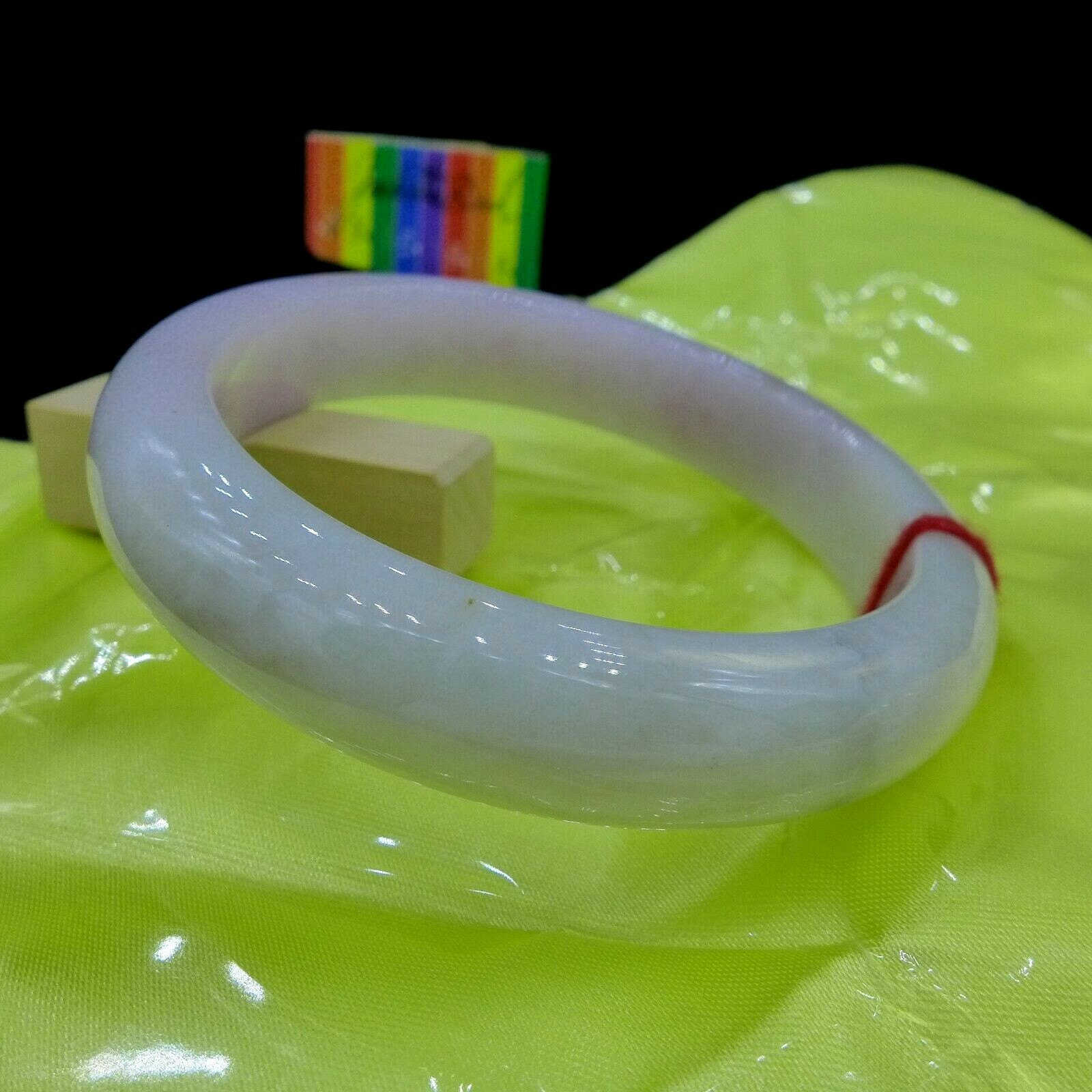 【JadeiteBird】59mm Certified 100% Natural Grade A Jadeite Jade Bangle Bracelet