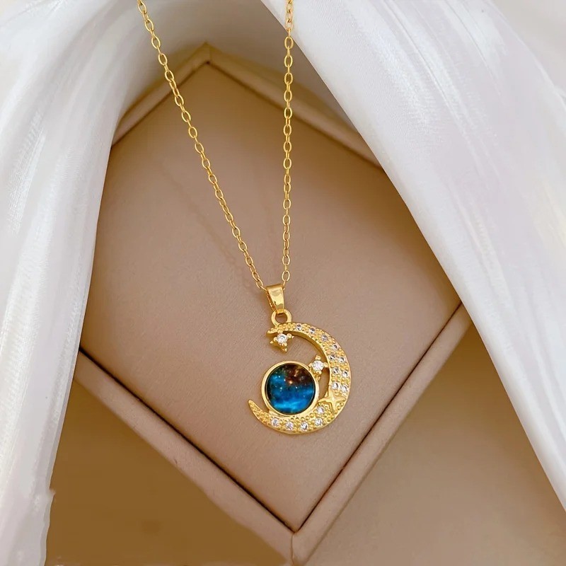 Couple Pendant Necklace Unisex Fashion Jewelry Daily Party Wear Gift