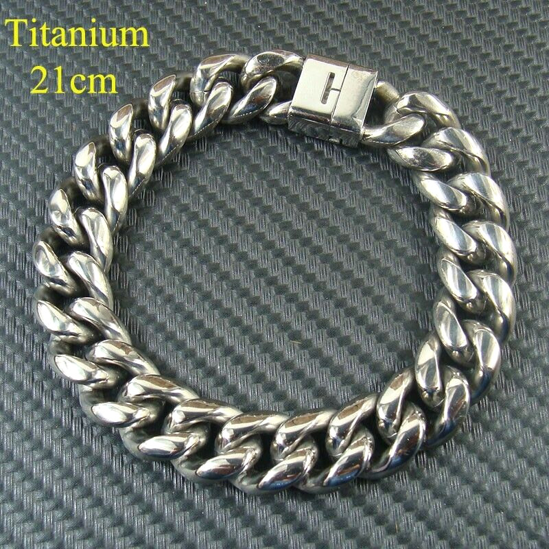 Titanium Anti-allergic Bracelet Ti Men’s Bracelet, Width – 13.5mm, Length – 21cm