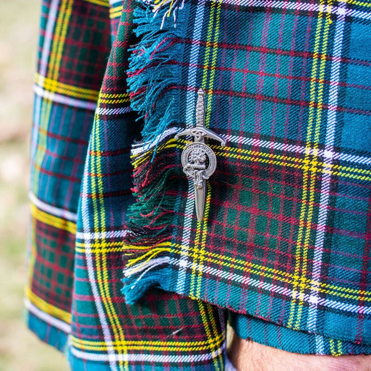 Pewter Clan Crest Kilt Pin/Brooch – Made In Scotland