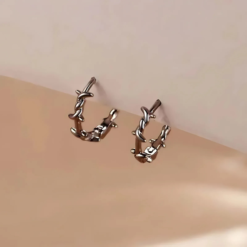 Barbed Earrings Rave Festival Party Techno EDM Jewellery
