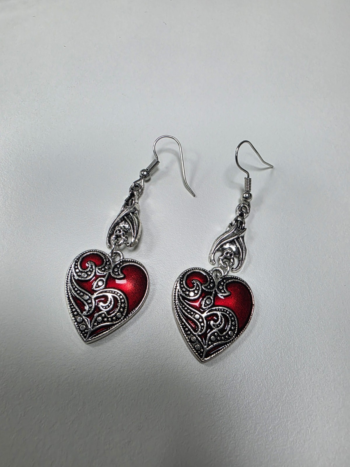 Women’s necklace with a blue crystal heart-shaped Tree of Life pendant