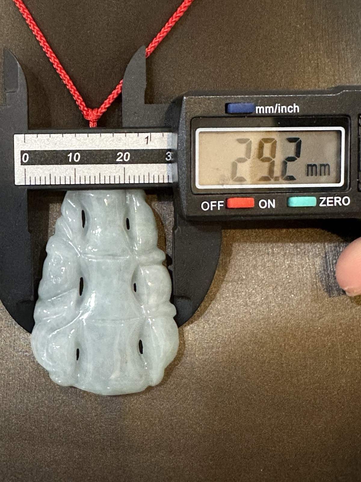 Jade bamboo Pendant Green 100% Natural Jadeite 绿色竹子竹节玉吊坠 竹报平安 翡翠A货 A-4