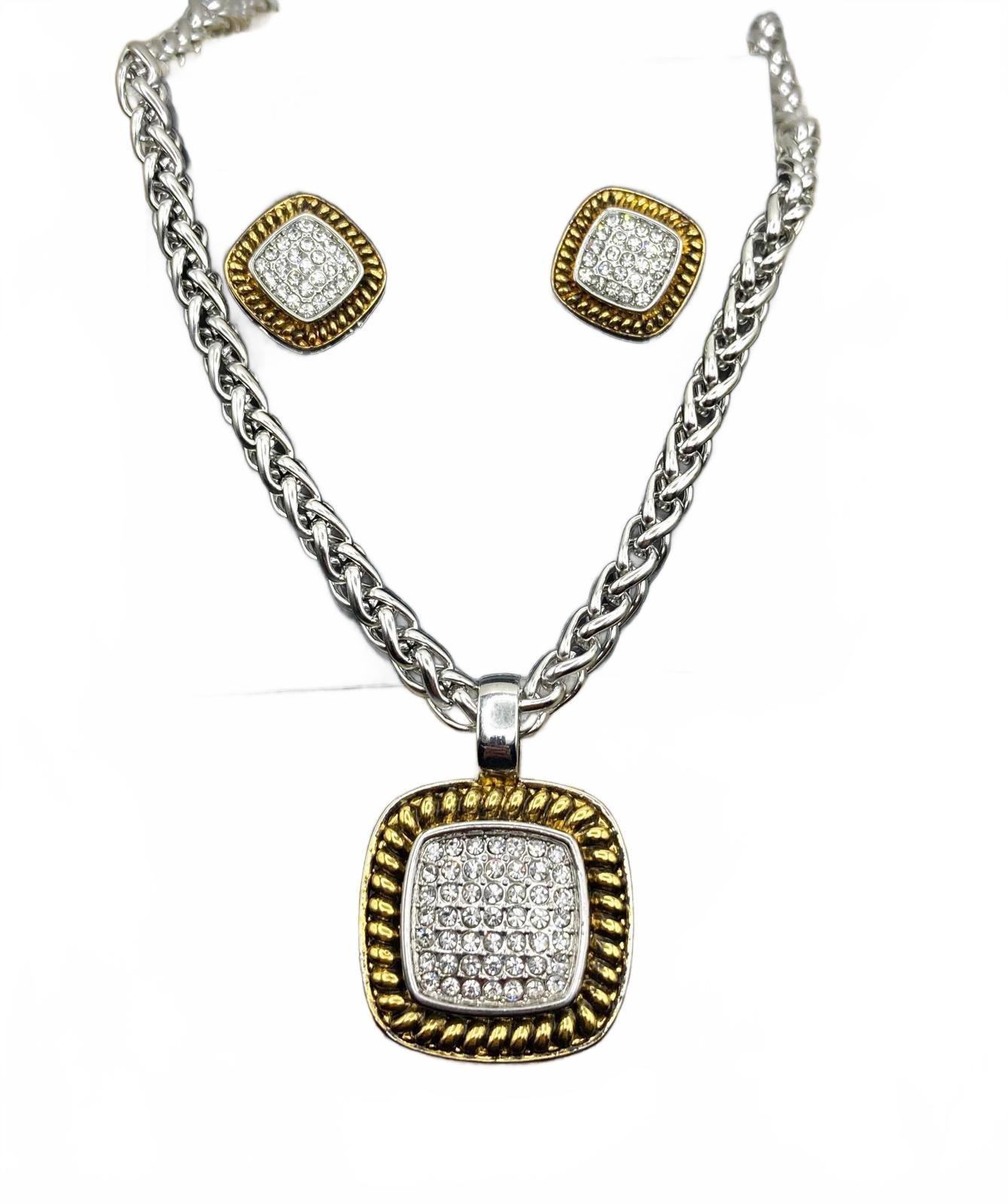 Classic Gold and Silver Statement Set