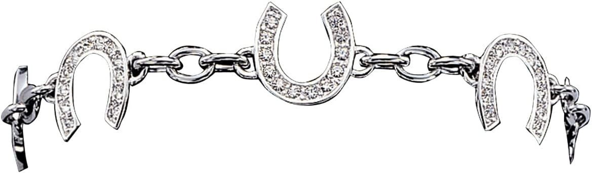 Montana Silversmiths Women’s Horseshoe Up Horseshoe Down Bracelet BC620