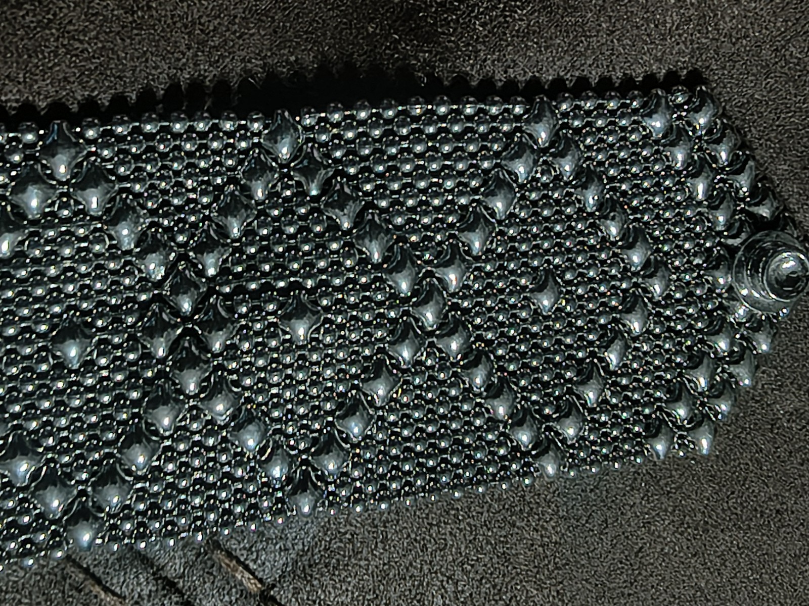 SG Liquid Metal Silver Mesh Bracelet 7 1/4″ B10