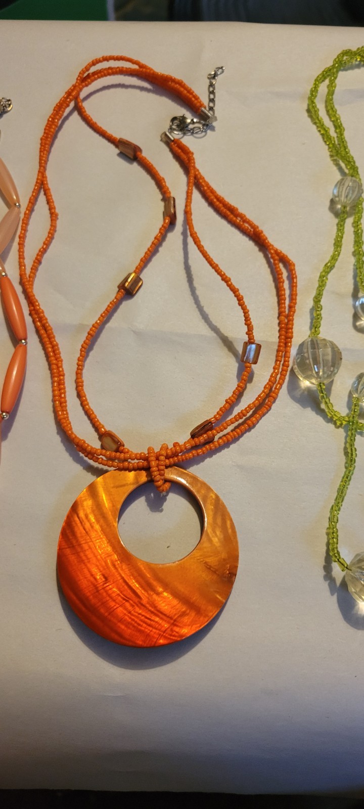 Lot of 9 Wearable Pendant Necklaces Bag No 2