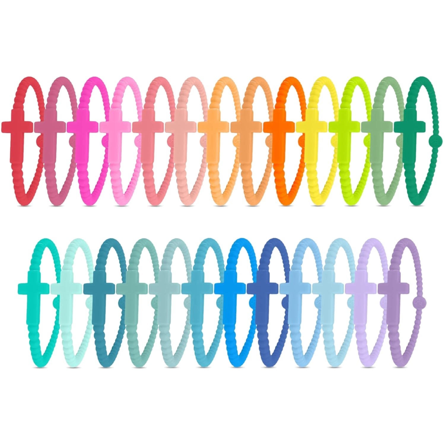 Multicolor Jesus Silicone Bracelets – Conversation Starters for Every Occasion