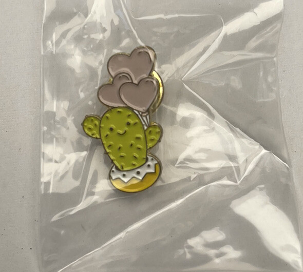 Brooches Animal Cartoon Lapel Badge Clothes Enamel Pin Jewelry Gifts, Cactus