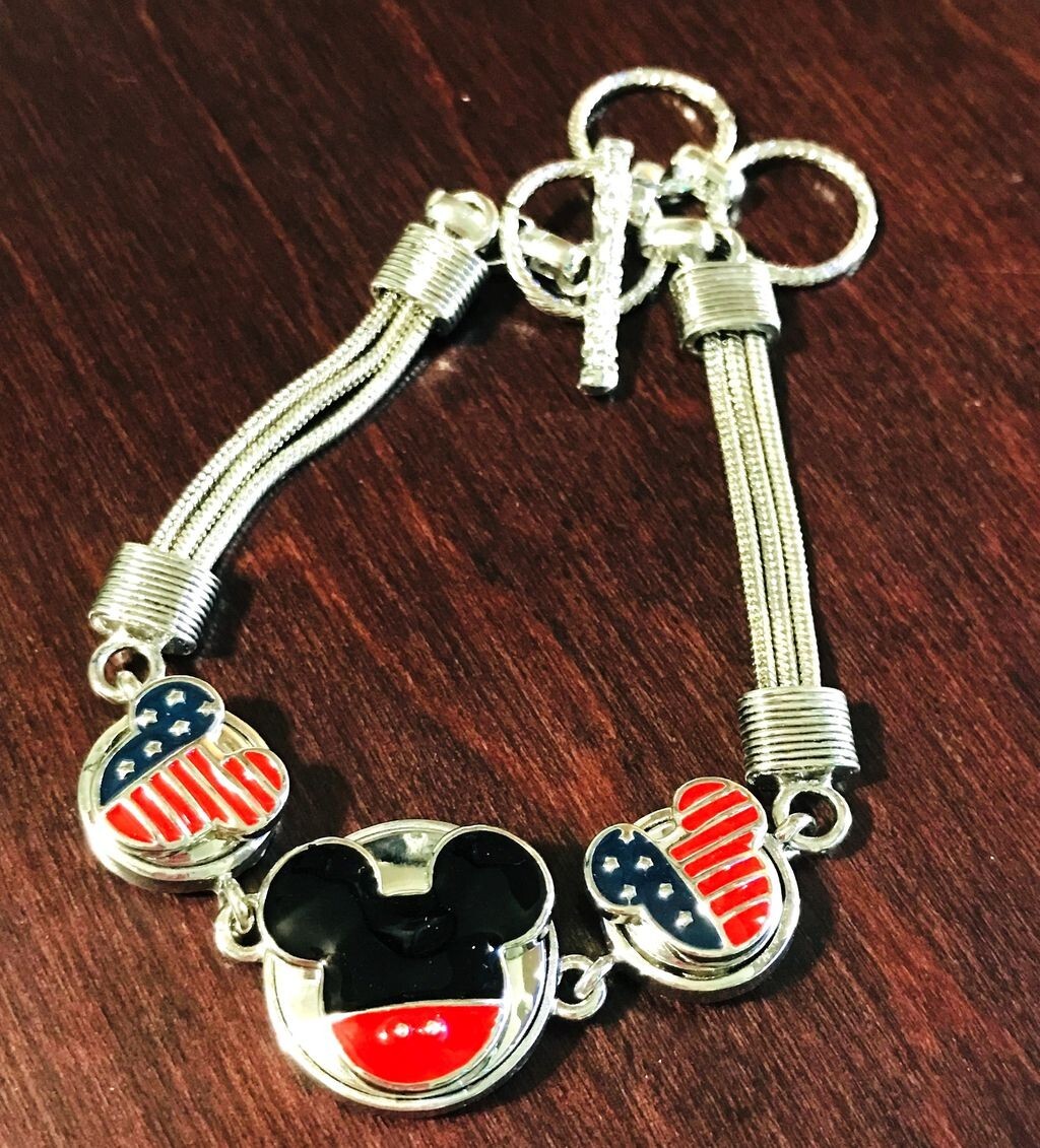 Snap Jewelry Mickey Mouse Enamel Ceramic 18-20mm Fits Ginger Charms Accessories