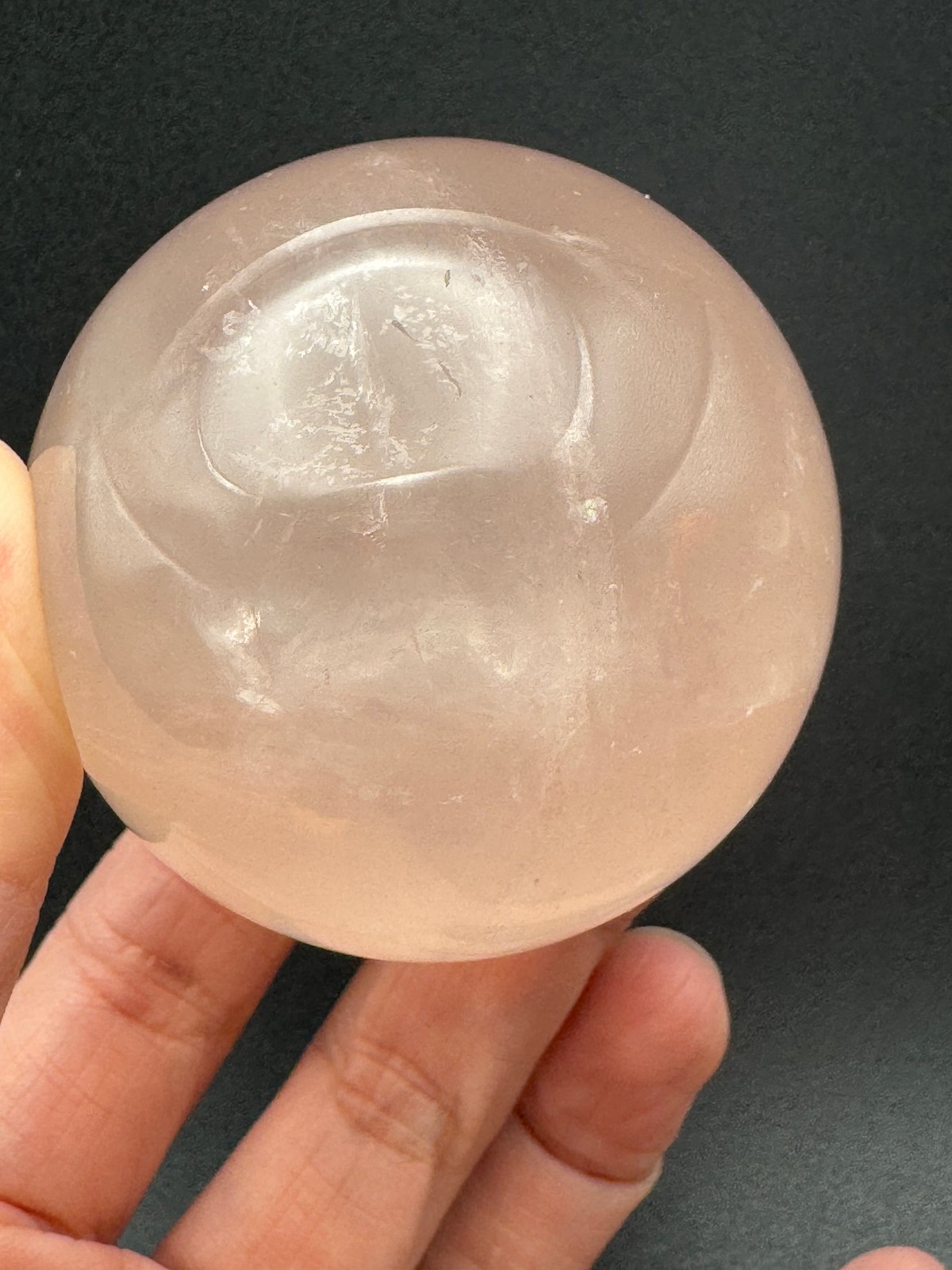 Handcrafted Natural Citrine Crystal Sphere for Prosperity