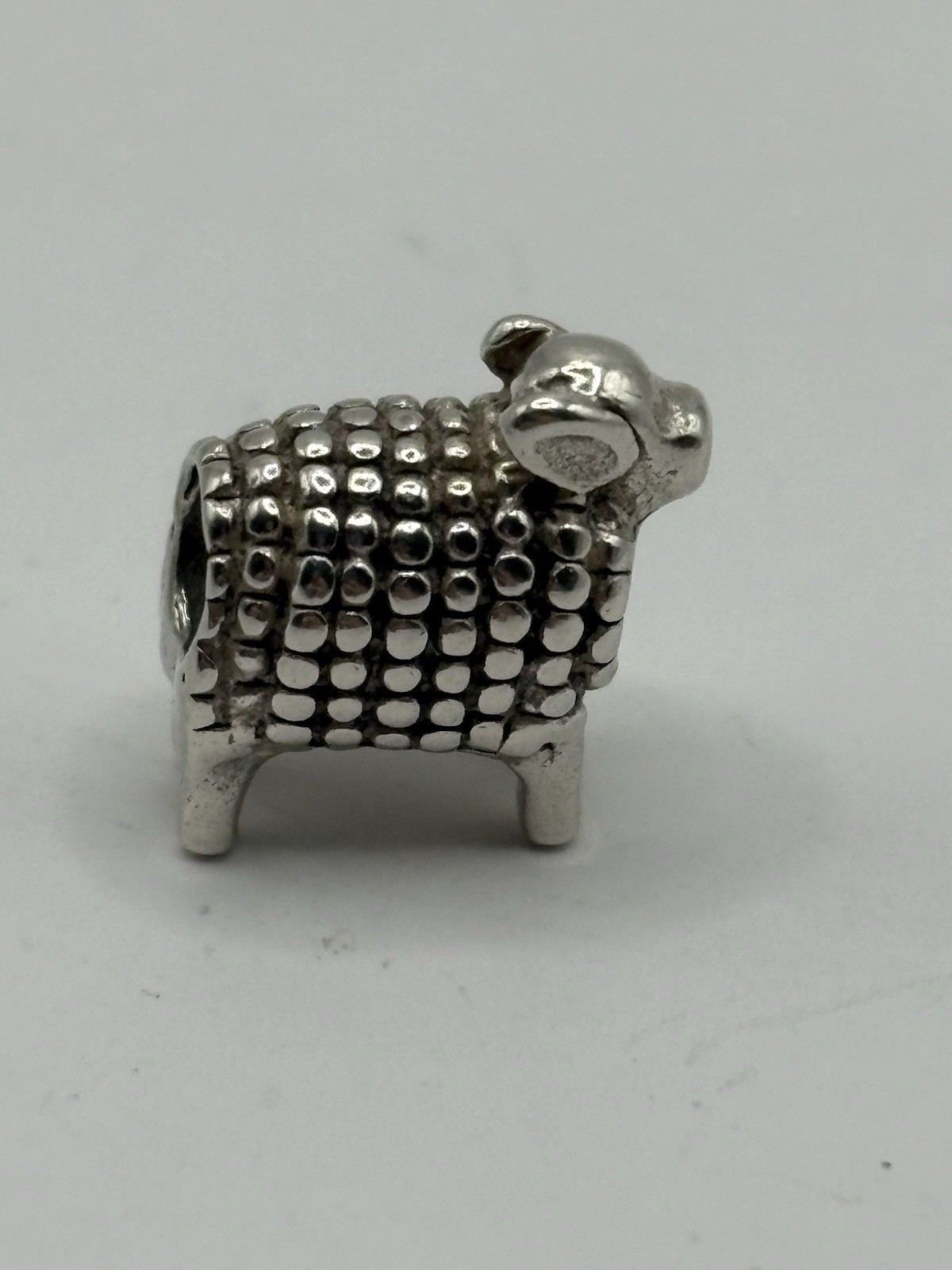 TROLLBEADS AUTHENTIC STERLING SILVER LAMB SHEEP Easter Spring Bead Charm!