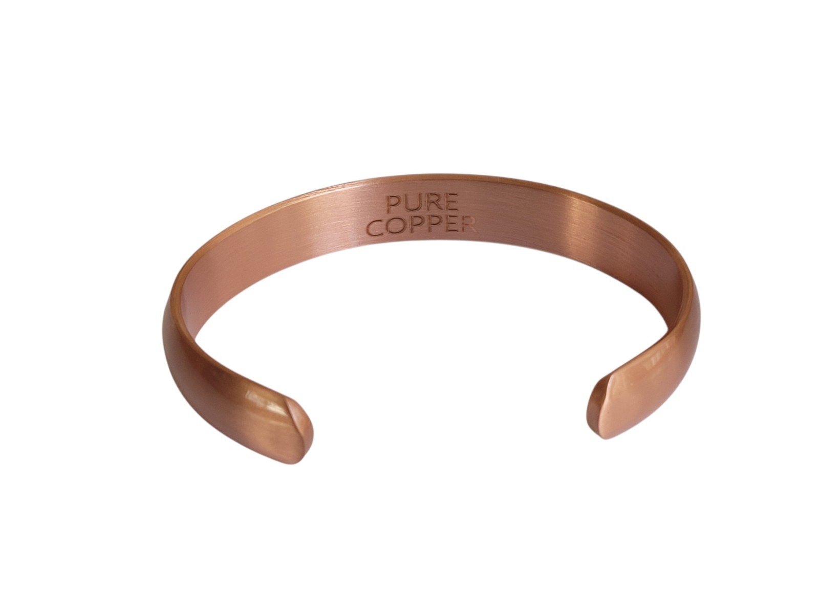 Solid Copper 12mm Dome Cuff Pure Copper Arthritis Therapy Heavy 50gr. Bracelet