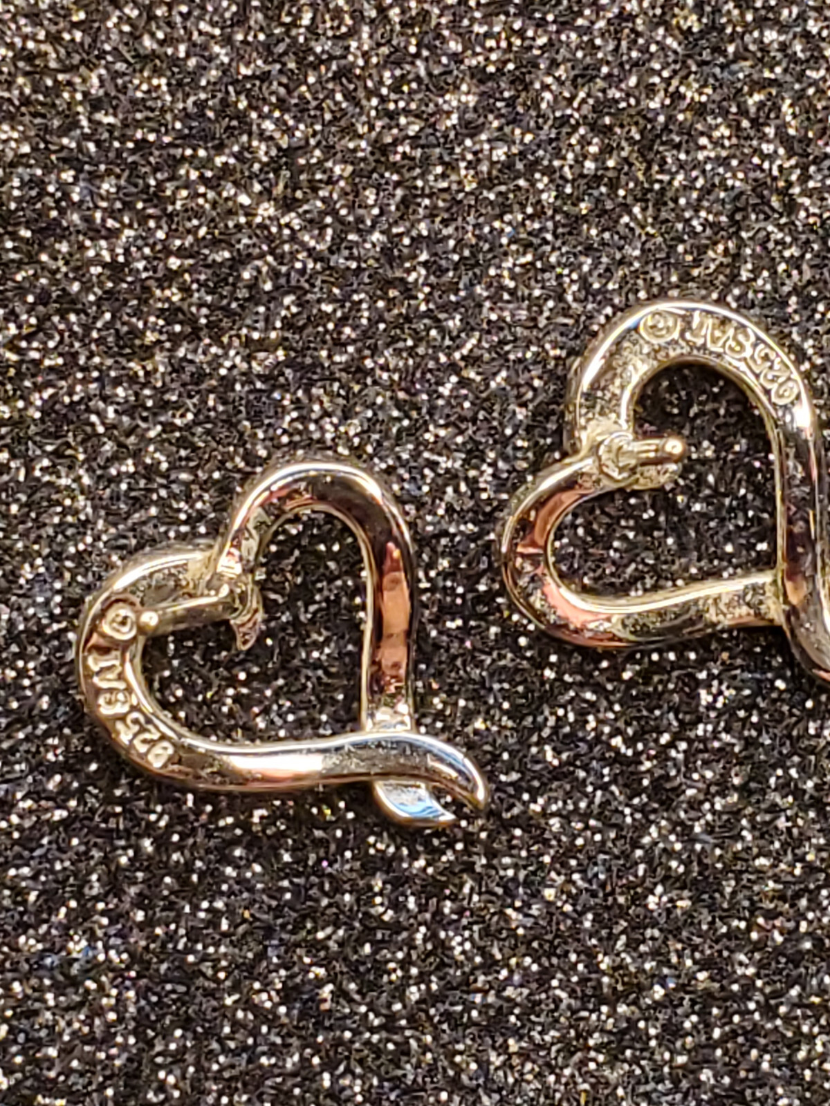 Sweetheart – Sterling Silver 925 CZ Luxe Open Heart Petite Stud Earrings $100.00