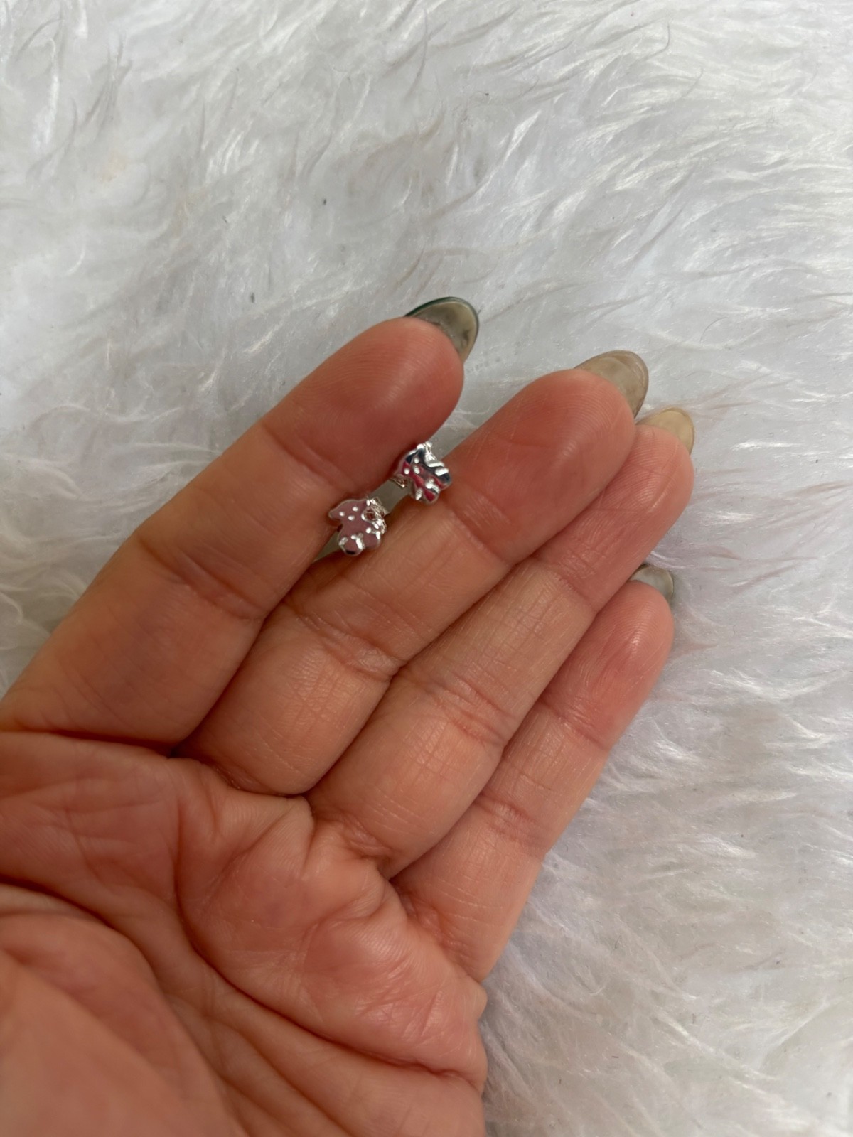 tous bear earrings Silver Sweet Dolls