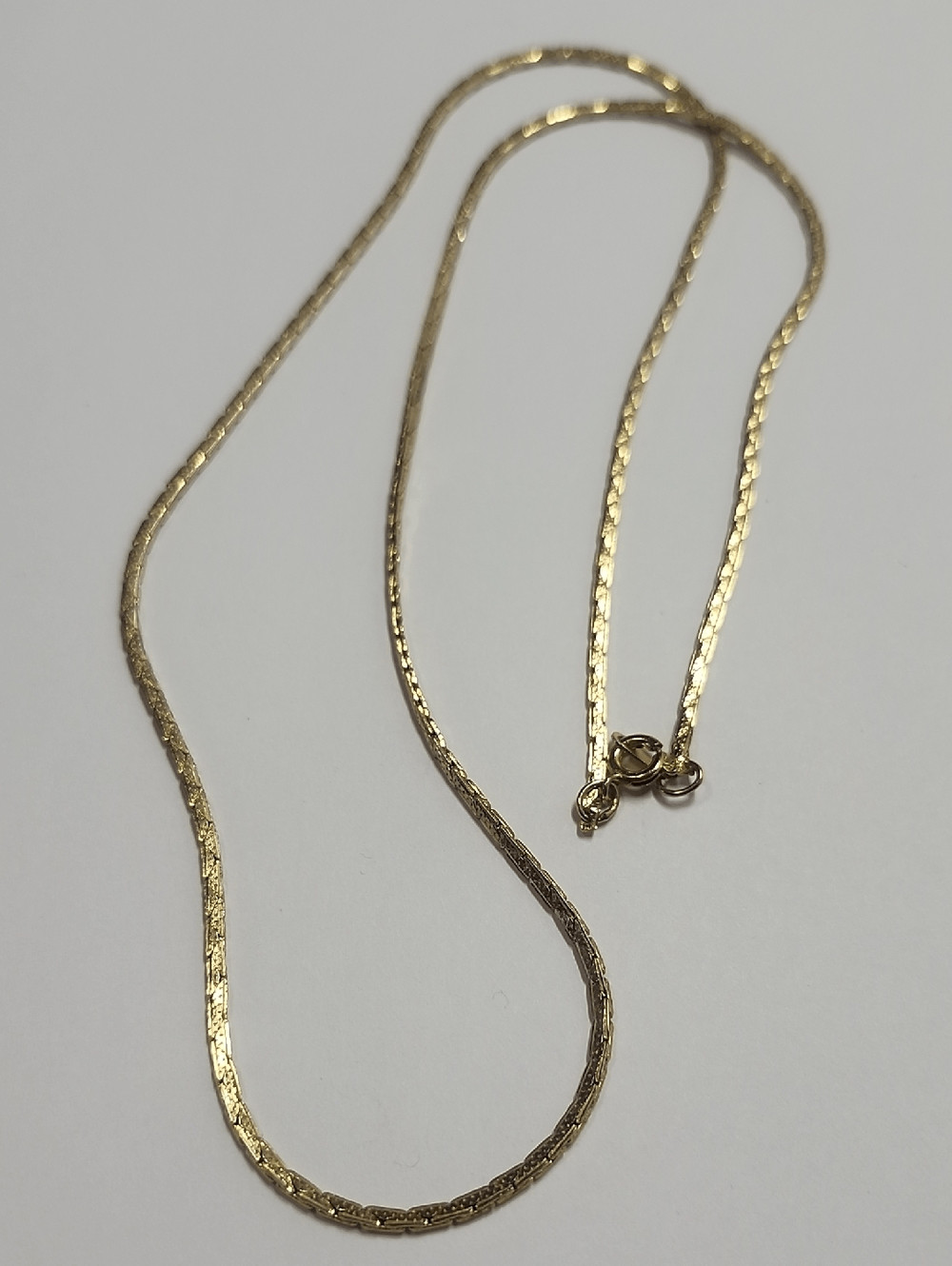 Classic Gold Tone Women’s Chain Necklace 23″