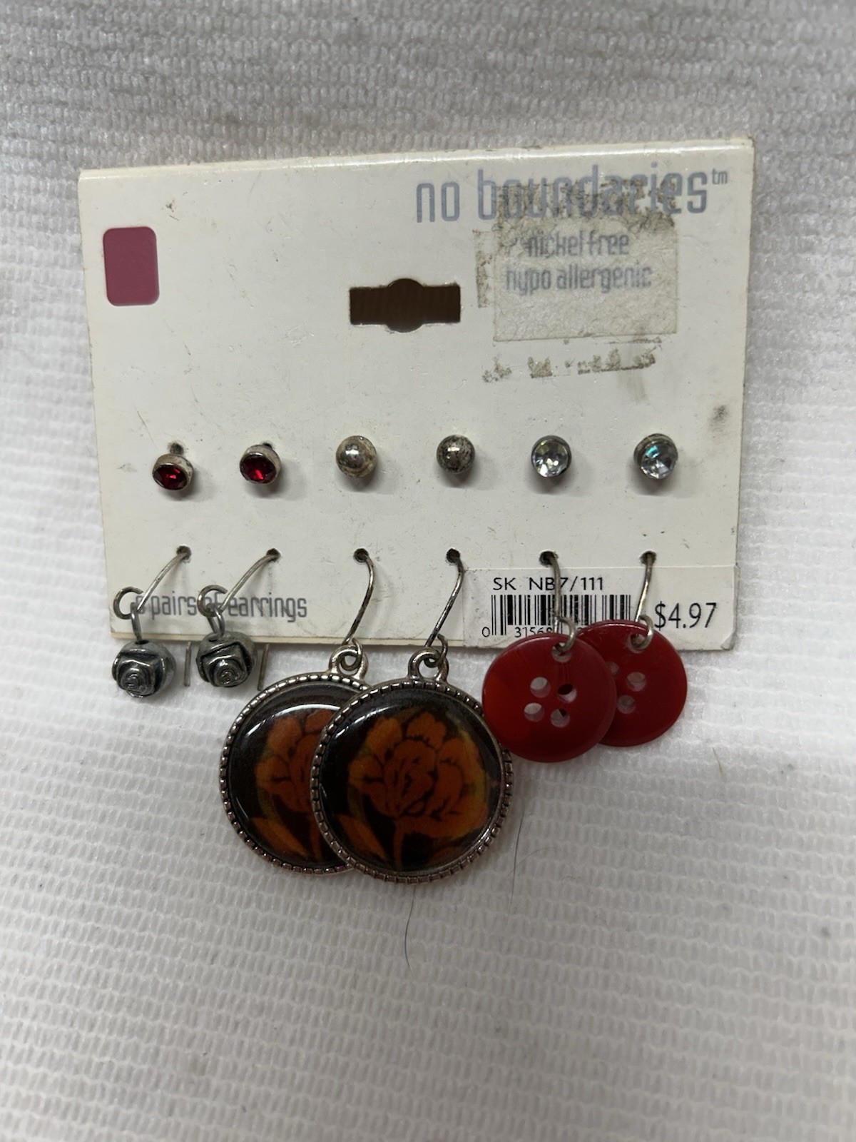 No Boundaries Earrings 6 Pairs