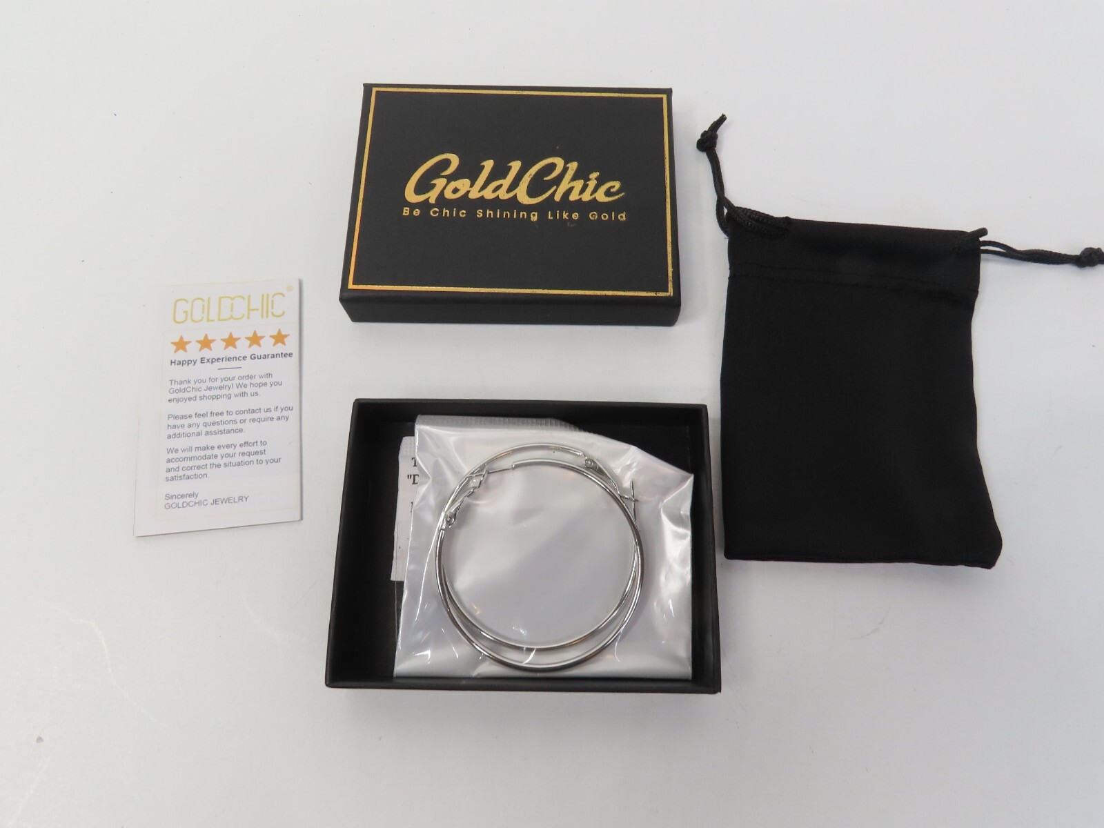 Chic Lightweight Silver Color Hoop Earrings – Durable