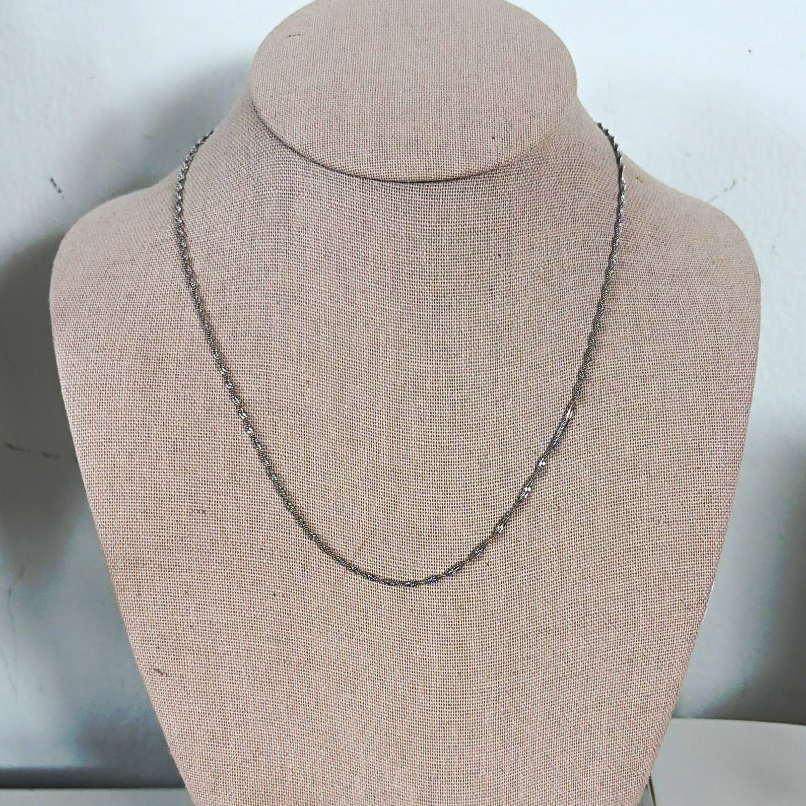 Stainless steel dainty chain-16in+2in extender