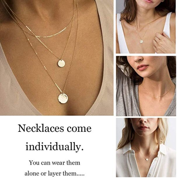 Multi Layered Pendants in Gold Makes for a Spectacular Night Out